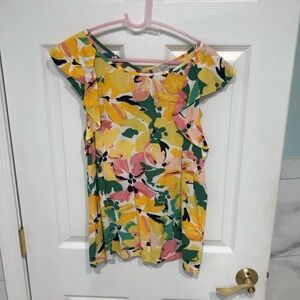 LOFT Floral Women's Top